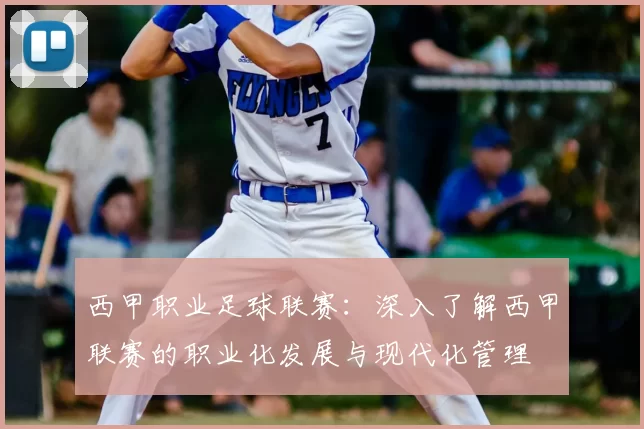 西甲职业足球联赛：深入了解西甲联赛的职业化发展与现代化管理