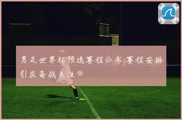 男足世界杯预选赛程公布 赛程安排引发备战关注
